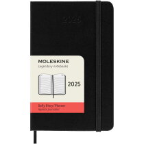 Moleskine hardback pocket dag-agenda voor 12 maanden