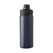 Roestvrijstalen dubbelwandige 500 ml drinkfles Chad blauw