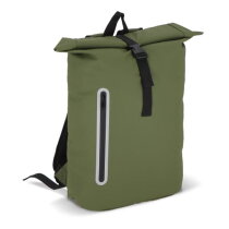 PU-gecoat R-PET 600D rolltop rugzak 20L