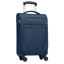 VIAXAR 600D RPET Zachte trolley blauw