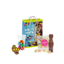 Vrolijk Pasen Paastas 16x12x6cm