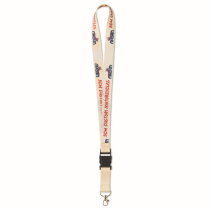 Sublimatie lanyard met afneembare clip 2,5 cm