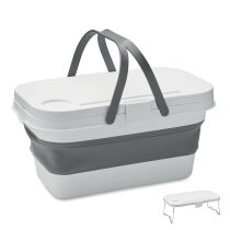 CESTA Opvouwbare picknickmand wit