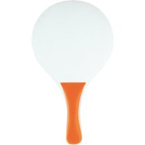 Beach tennisset in net