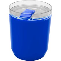 Hudson 180 ml dubbelwandige beker van gerecycled plastic