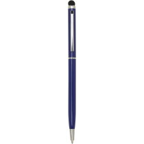 Ore aluminium balpen met stylus (blauwe inkt)