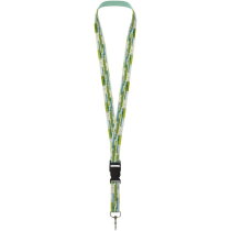 Bucks gerecyclede PET lanyard - dubbelzijdige sublimatie
