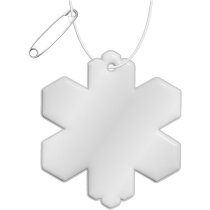 RFX&trade; reflecterende pvc hanger met sneeuwvlok