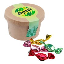 Kartonnen bekertje met snoep