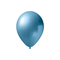 Reclameballonnen (85/95)-metallic-lichtblauw - kleine oplage