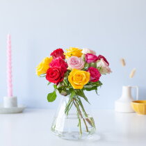 Brievenbus rozen mix