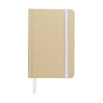Gerecycled papieren notitieboek (A6) John wit