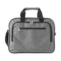 Polyester (300D) laptop tas Isolde grijs