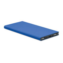 POWERFLAT8C Powerbank 8000 mAh Royal Blauw