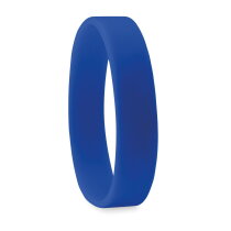 Siliconen bandje blauw
