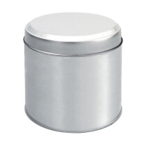 Blik inclusief stroopwafels William zilver