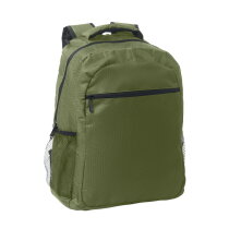 PUTER / TOPPER 15 inch laptop rugzak Legergroen