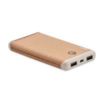 RELIA Draadloze 10000 mAh PowerBank beige