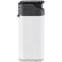 Brede elektronische Jetflame aansteker met zwarte kap navulbaar