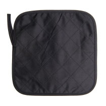 Pannenlap 23*23cm Zwart acc. Zwart