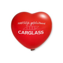 Hartvorm ballon 225 cm met clip