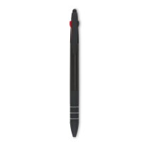 MULTIPEN Balpen met stylus zwart bedrukken