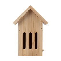 Grenenhouten vlinderhuis Anita bruin