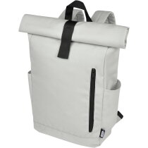 Byron 15,6" rugzak van GRS RPET met opgerolde bovenkant 18 L