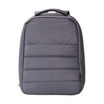 rPET polyester (300D) laptoprugzak Calliope grijs