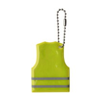 PVC sleutelhanger Cecily geel