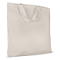 Schoudertas katoen OEKO-TEX® 140g/m² 38x42cm korte handgreep