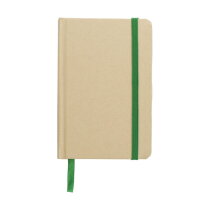Gerecycled papieren notitieboek (A6) John lime