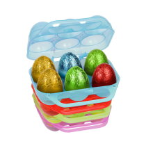 Eierbewaardoosje met paaseieren