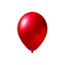 Reclameballonnen (85/95)-metallic-rood - kleine oplage