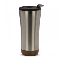 Dubbelwandige mok met kurk onderzijde 480ml