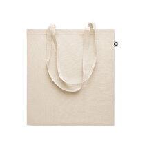 MAKI Boodschappentas recycled katoen beige