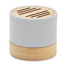 BOOL Bamboe RPET luidspreker Wit