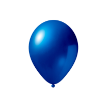 Reclameballonnen (85/95)-metallic-donkerblauw - kleine oplage