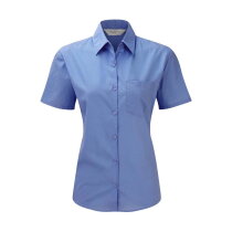 Short Sleeve Poplin Blouse