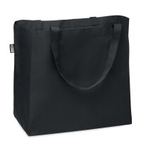 FAMA Grote 600D RPET boodschappentas zwart
