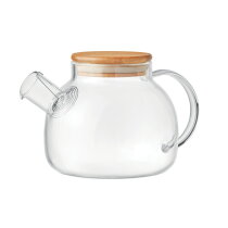 MUNNAR Glazen theepot transparant