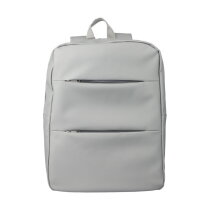 PU 15 inch laptop rugzak Felicia grijs