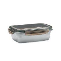 LOX Lunchbox 850ml Transparant Grijs