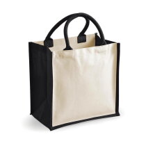 Printers` Midi Jute Bag