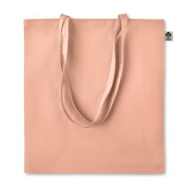 Boodschappentas van organisch katoen oranje