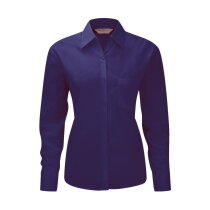 Long Sleeve Poplin Blouse