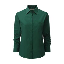 Long Sleeve Poplin Blouse