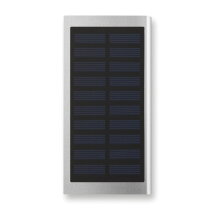 SOLAR POWERFLAT PowerBank 8000 mAh mat zilver