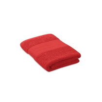 SERRIE Handdoek organisch 50x30cm rood