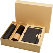 Carmen geschenkset met A5 notitieboek met harde kaft en balpen